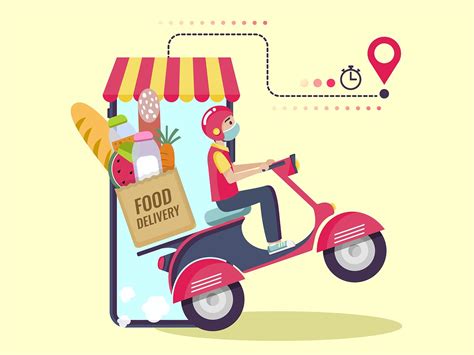 40+ Free Food Delivery & Food animated GIFs and Stickers